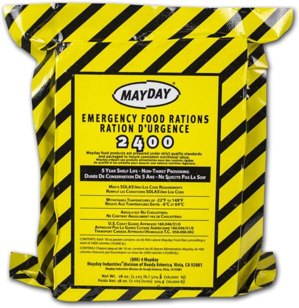 Ready America 70180 72 Hour Emergency Kit, 1-Person, 3-Day B...