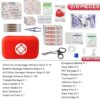 276PCS First Aid Kit Home Car Camping Hiking Emergency Suppl...
