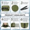 MARCHWAY Floating Waterproof Dry Bag Backpack 5L/10L/20L/30L...