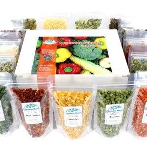 Harmony House Dehydrated Vegetable Sampler – 15 Count Variet...