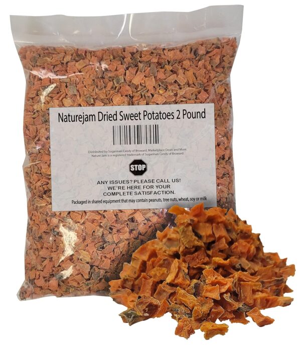 Naturejam Dried Sweet Potatoes 2 Pounds Bulk-Pandemic Emerge...