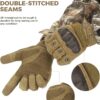 KEMIMOTO Tactical Gloves for Men, Touchscreen Motorcycle Glo...