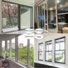 Sliding Door Security Bar，17.5-50 inch Adjustable Patio Door...