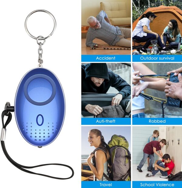 AMIR Safety Keychain Set for Women, Wristlet Strap Keychain ...