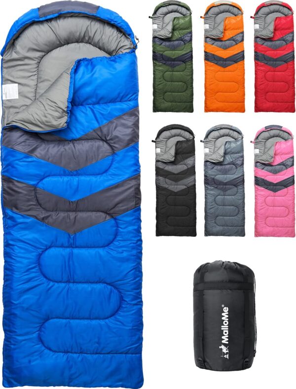 MalloMe Sleeping Bags for Adults Cold Weather & Warm - Backp...