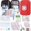 276PCS First Aid Kit Home Car Camping Hiking Emergency Suppl...