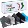 innotree 5 Pack Men's Cushioned Hiking Walking Running Socks...