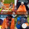 Emergency Blankets for Survival, 2-Pack/4-Pack Space Blanket...
