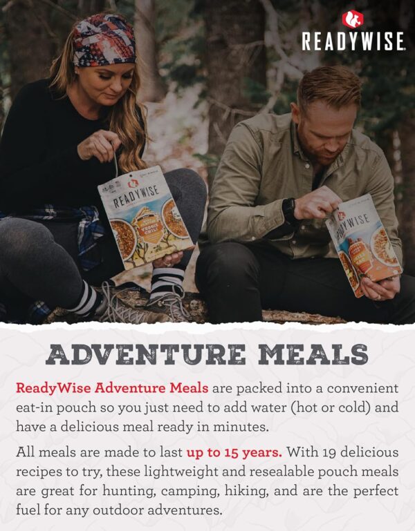 READYWISE - Adventure Meal, Spicy Asian Style Noodles, 2 Ser...