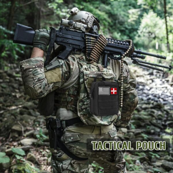 170 PCS Survival Kits, Survival First Aid Kit/Trauma Kit wit...