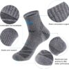 innotree 5 Pack Men's Cushioned Hiking Walking Running Socks...