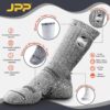 JPP 2Pairs 100% Merino Wool Warm Winter Socks, Ultra-Thick I...