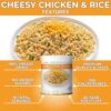 Nutristore | Freeze-Dried Cheesy Chicken and Rice | Emergenc...