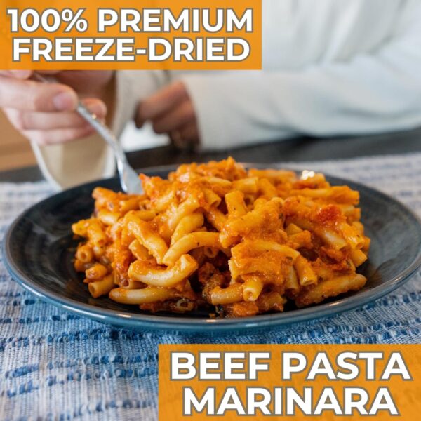 Nutristore | Freeze-Dried Beef Pasta Marinara | Emergency Su...