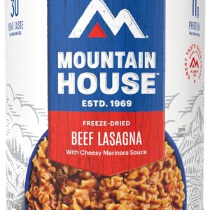 Mountain House Lasagna with Meat Sauce | Freeze Dried Surviv...