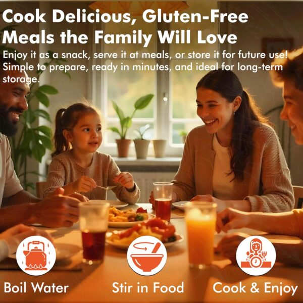Numanna No-Gluten Family Pack 126 Servings Breakfast, Lunch,...