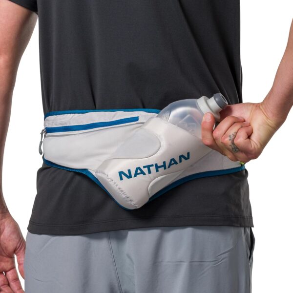 Nathan Peak Hydration Waist Pack with Storage Area & Run Fla...