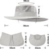 Fishing Hat,Sun Cap with UPF 50+ Sun Protection and Neck Fla...