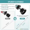 Sliding Door Security Bar,17-50 inch Adjustable Window Secur...