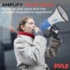PYLE Portable Megaphone Speaker PA Bullhorn - Built-in Siren...