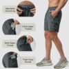 Men's Hiking Cargo Shorts Lightweight Quick Dry Athletic Sho...