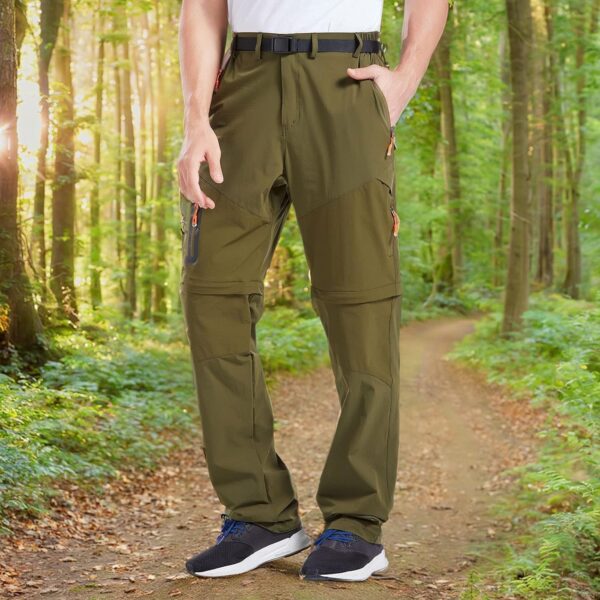 Men's Hiking Pants Outdoor Convertible Quick Dry Fishing Pan...