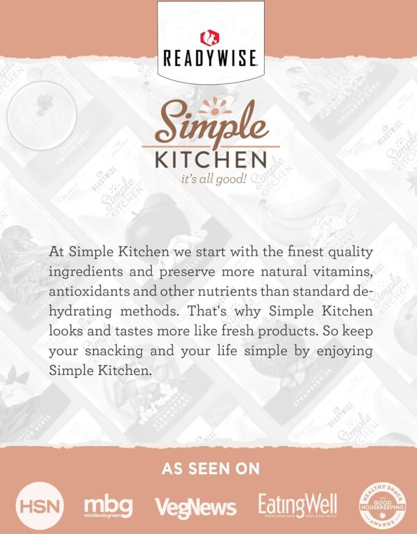 ReadyWise Simple Kitchen Homestyle Mashed Potatoes, 45 Servi...