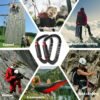 FVW Auto Locking Rock Climbing Carabiner Clips, UIAA Certifi...