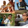 RIVBOS Sunglasses for Men Women Polarized UV Protection Spor...