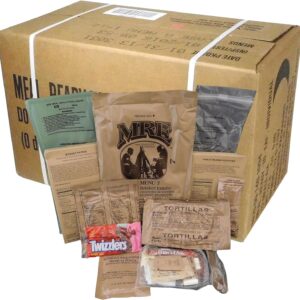 Ammo Can Man MREs (Meals Ready-to-Eat) Box A, Genuine U.S. M...