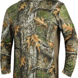 LOOGU Men’s Hunting Camo Shirt Lightweight, Camouflage Shirt...