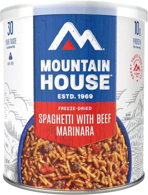 Mountain House Classic Spaghetti with Meat Sauce | Freeze Dr...