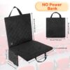 Heated Seat Cushion, 13IN Portable Heated Stadium Seat【No Po...