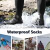 Gash Hao Waterproof Socks Hiking Gear Wading All-Weather Out...