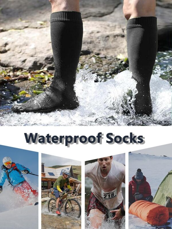 Gash Hao Waterproof Socks Hiking Gear Wading All-Weather Out...