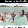 Large Camping Blanket Throw Blanket Car Essentials Lightweig...
