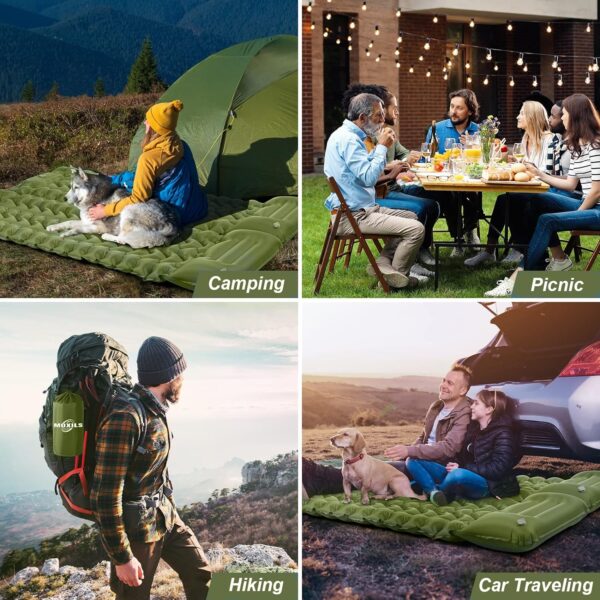 Sleeping Pad, Ultralight Inflatable Sleeping Pad for Camping...