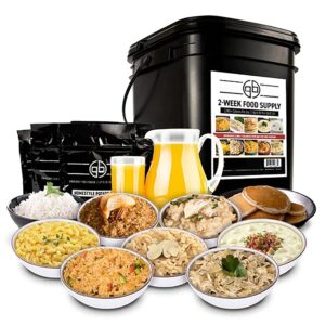 Patriot Pantry, 2-Week Emergency Food Supply – 118 Servings ...