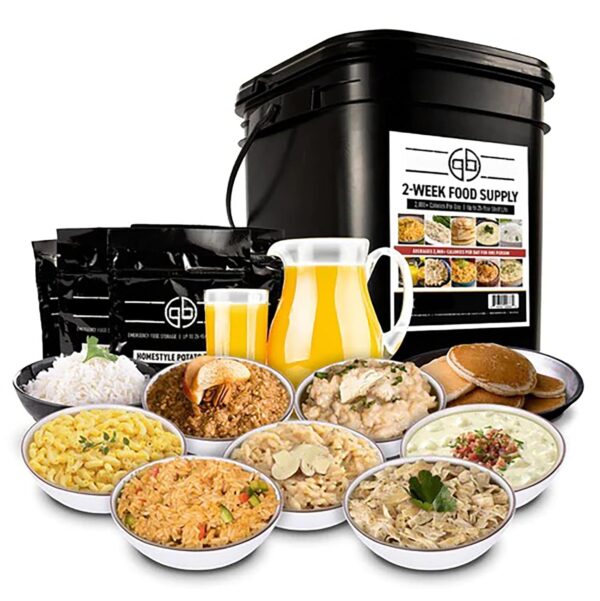 Patriot Pantry, 2-Week Emergency Food Supply – 118 Servings ...