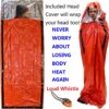 Emergency Sleeping Bags 2 Pack | Portable Emergency Blanket ...