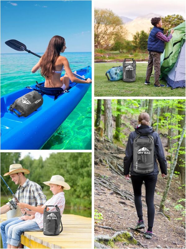 HEETA Dry Bag Waterproof for Women Men, 5L/10L/20L/30L/40L R...