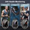 Military Smart Watch for Men(Answer/Make Call), Outdoor Spor...