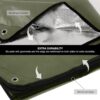 RedSwing 6 Pack Heavy Duty Waterproof Emergency Thermal Tarp...