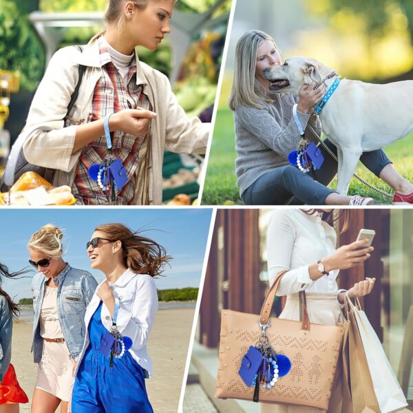 AMIR Safety Keychain Set for Women, Wristlet Strap Keychain ...
