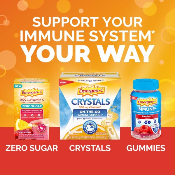 Emergen-C 1000mg Vitamin C Powder for Daily Immune Support C...