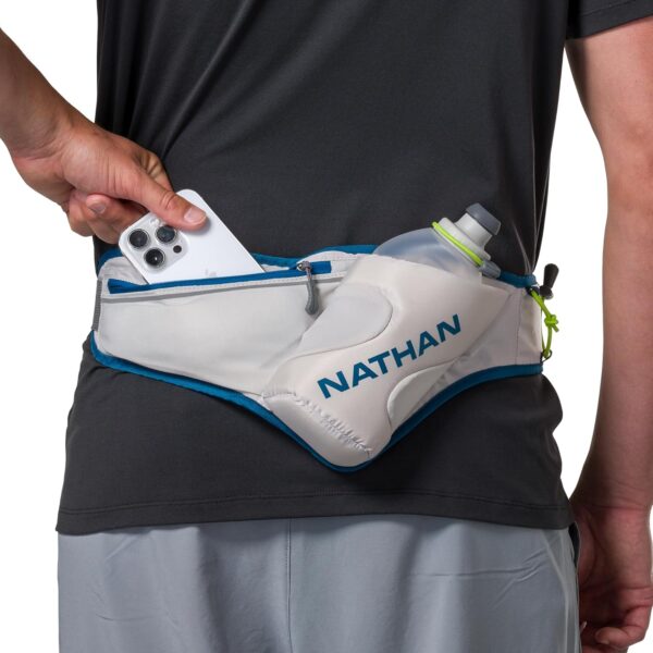 Nathan Peak Hydration Waist Pack with Storage Area & Run Fla...