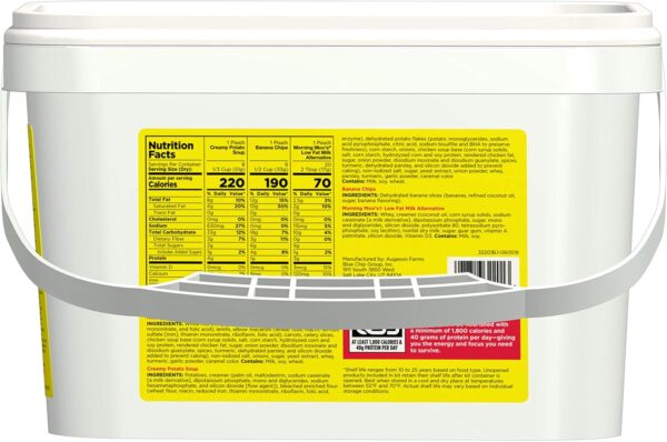 Augason Farms 1-Week 1-Person Emergency Food Supply Kit 6 lb...