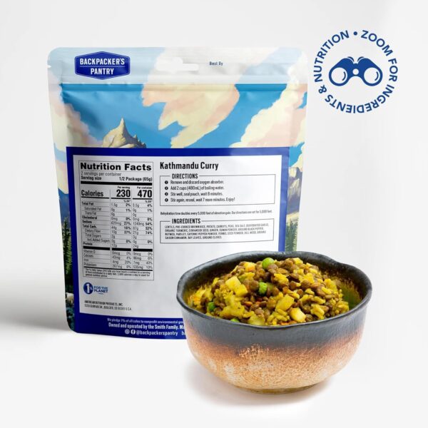 Backpacker's Pantry Kathmandu Curry - Freeze Dried Backpacki...
