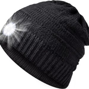 HIGHEVER LED Beanie Hat with Light: Christmas Stocking Stuff...