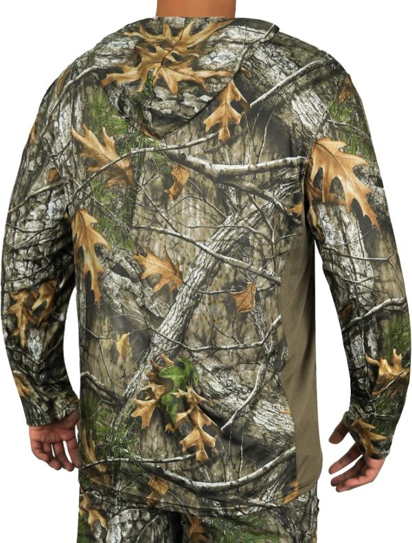 LOOGU Men’s Hunting Camo Shirt Lightweight, Camouflage Shirt...